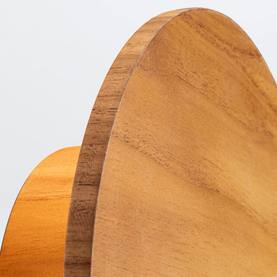Clean LED Wandleuchte - Teak Furnier (Neuheit)