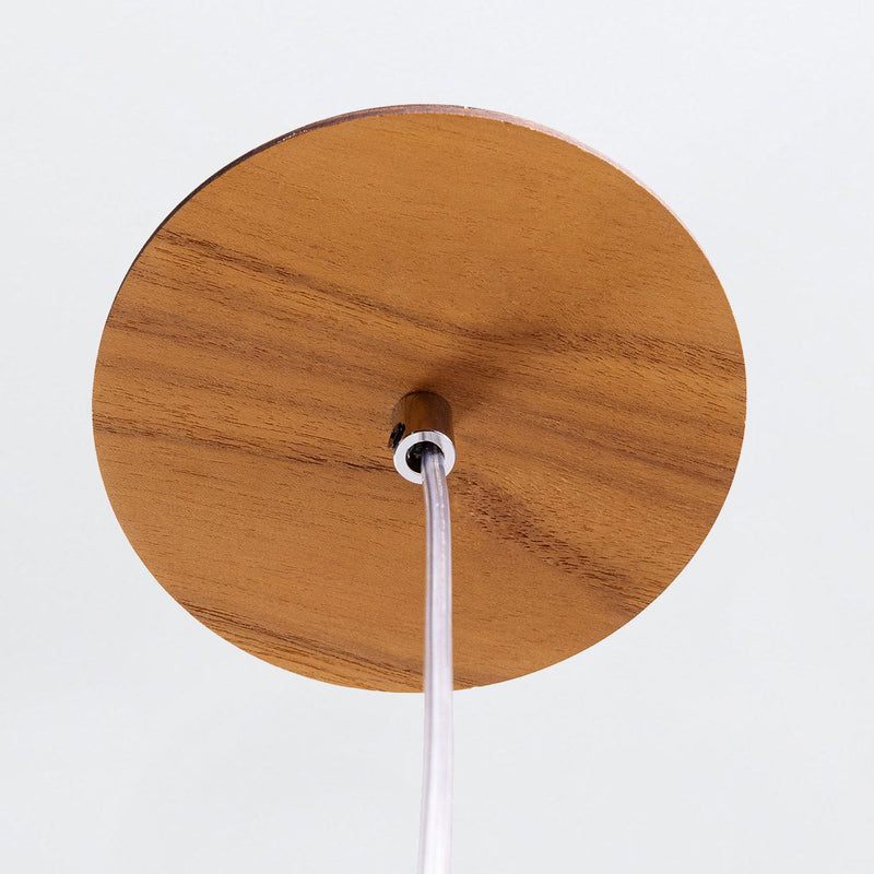 Diamant Pendelleuchte - Teak Furnier (Neuheit)