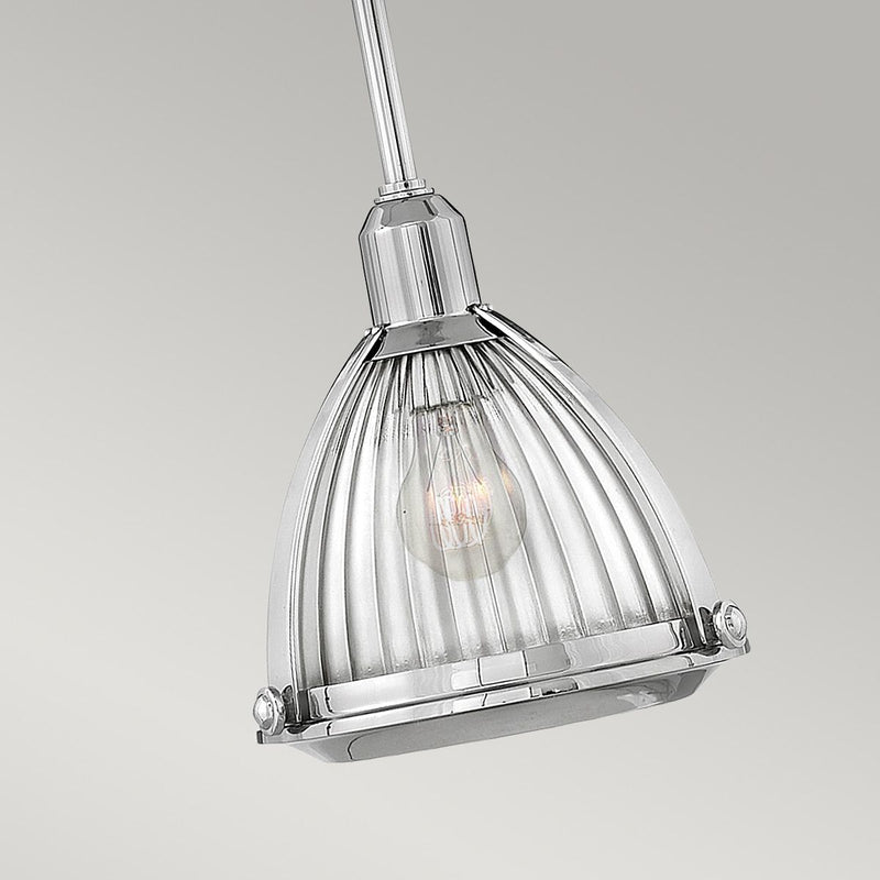 Elroy 1 Light Pendelleuchte - Nickel poliert (Neuheit)