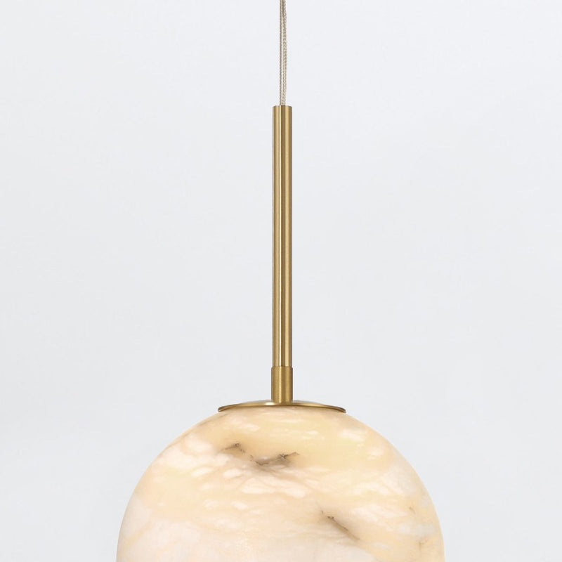 Kepler Alabster Anhänger Klein - Gold