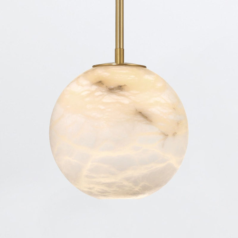 Kepler Alabster Anhänger Klein - Gold