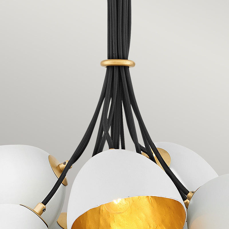 Nula 15 Light Pendelleuchte - Muschel Weiß & Luxe Gold (Neuheit)