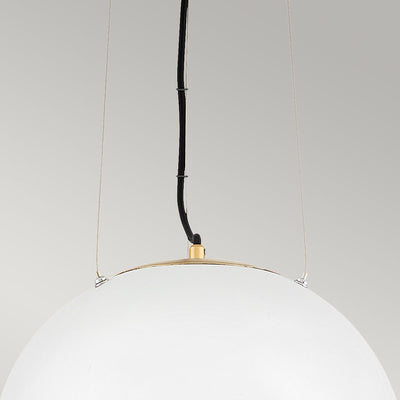 Nula 12 Light Pendelleuchte - Muschel Weiß & Luxe Gold (Neuheit)