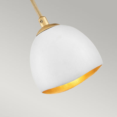Nula 1 Light Wandleuchte - Shell Weiß & Luxe Gold (Neuheit)
