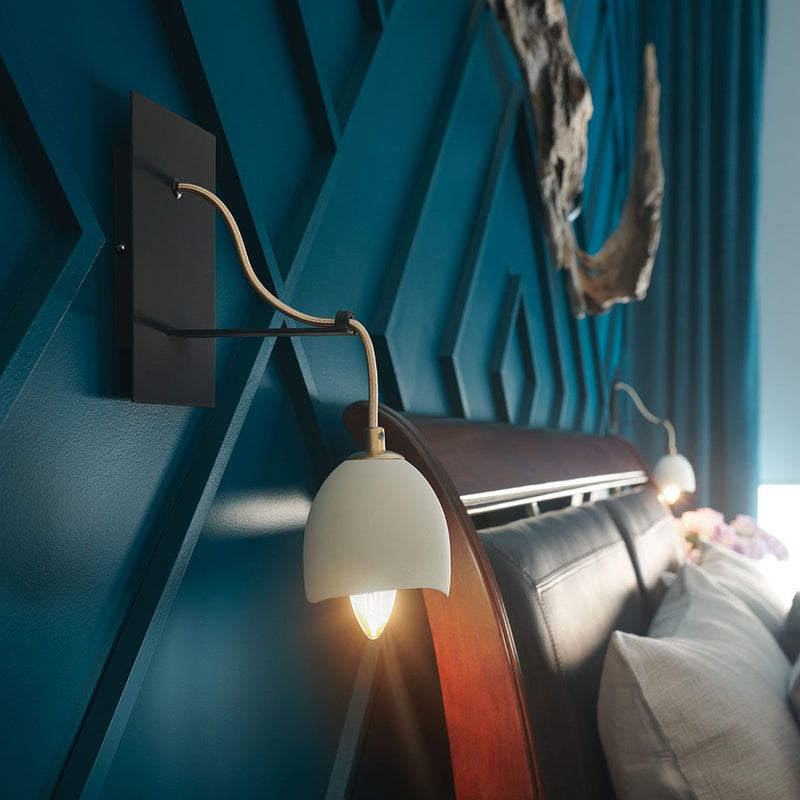 Nula 1 Light Wandleuchte - Shell Weiß & Luxe Gold (Neuheit)