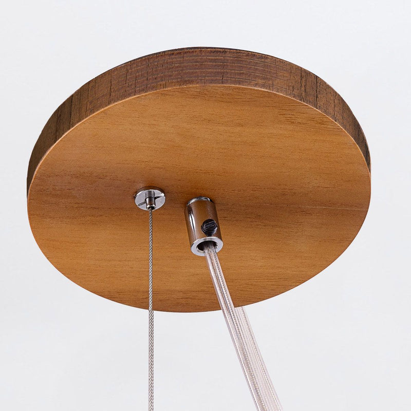 Sfera 1lt Pendelleuchte - Teak Furnier (Neuheit)