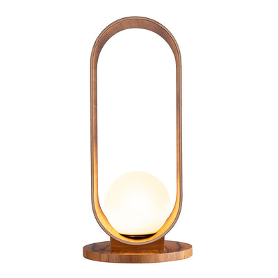 Sfera Tischleuchte - Teak Furnier (Neuheit)