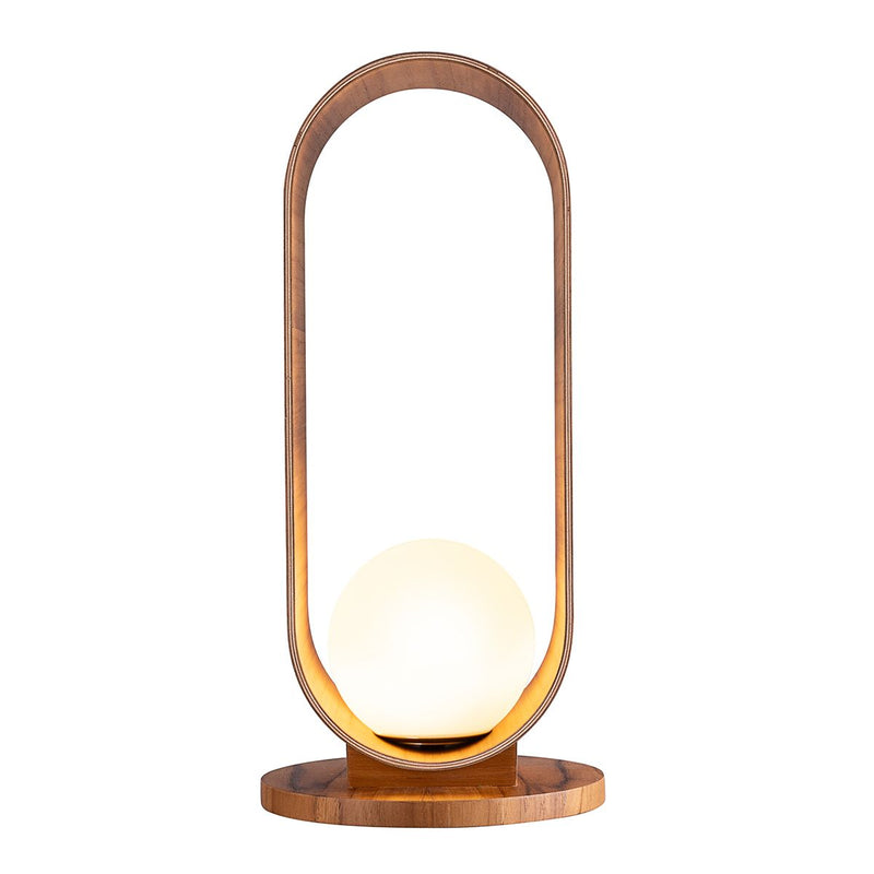 Sfera Tischleuchte - Teak Furnier (Neuheit)