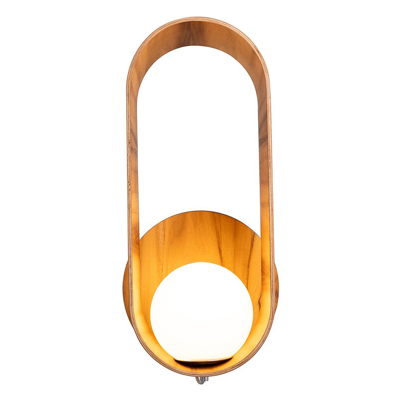 Sfera Wandleuchte - Teak Furnier (Neuheit)