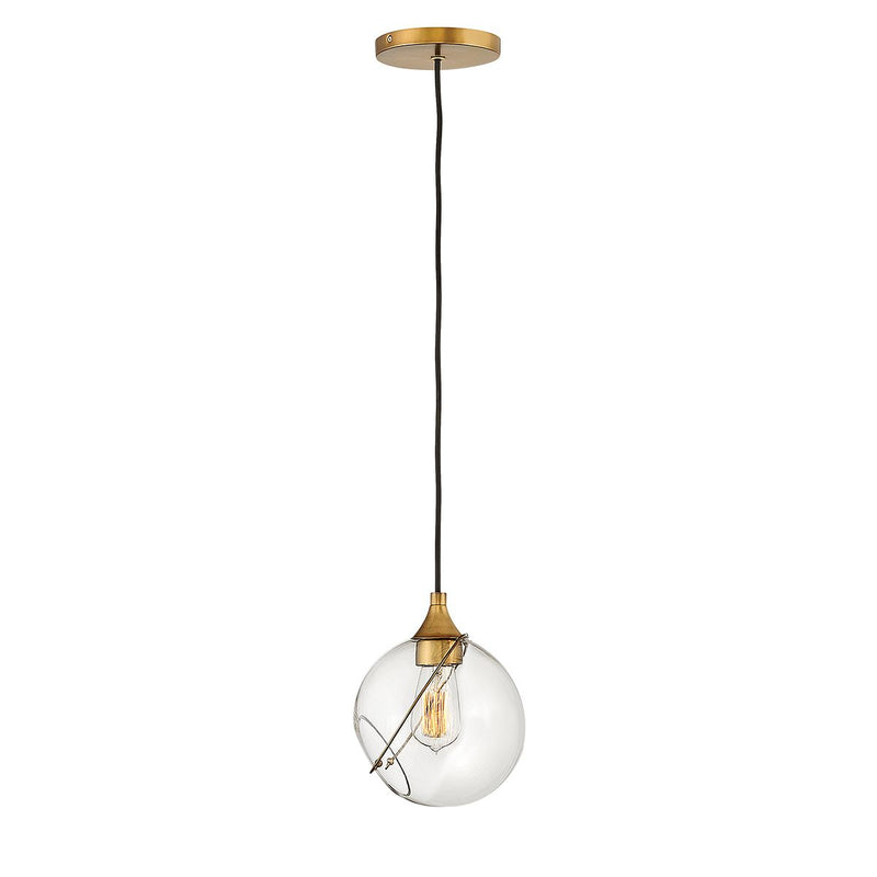 Skye 1 lt Kleine Pendelleuchte - Heritage Messing