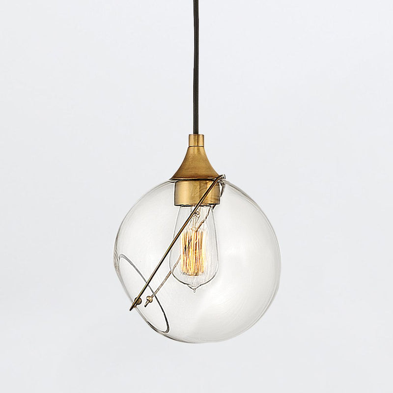 Skye 1 lt Kleine Pendelleuchte - Heritage Messing