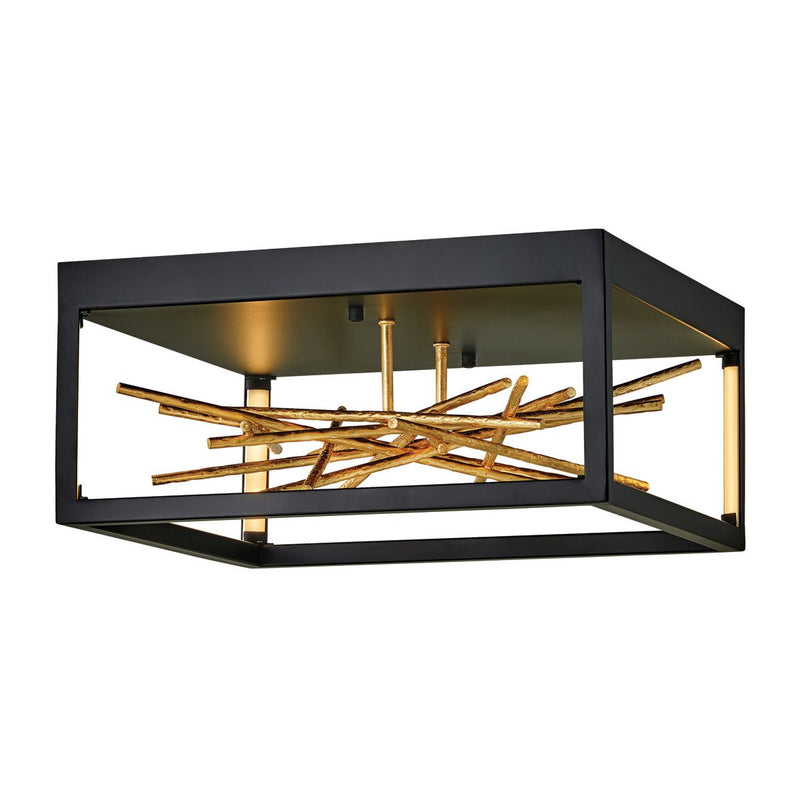 Styx LED Flush - Schwarz & Gold vergoldet (Neuheit)
