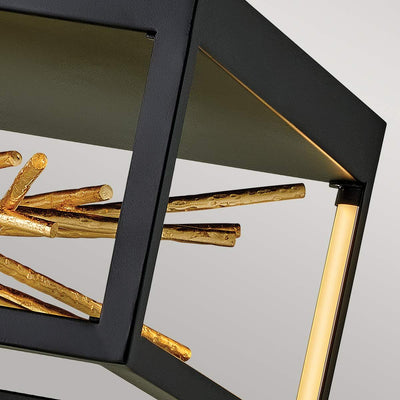 Styx LED Flush - Schwarz & Gold vergoldet (Neuheit)