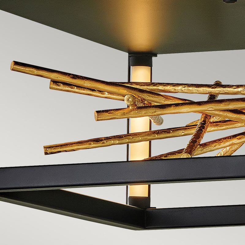 Styx LED Flush - Schwarz & Gold vergoldet (Neuheit)