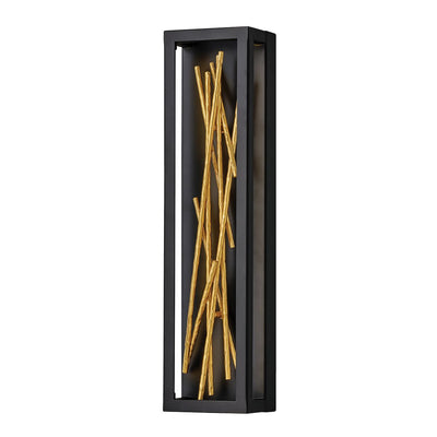 Styx LED Wandleuchte - Schwarz & Vergoldetes Gold (Neuheit) - Clicklights Shop