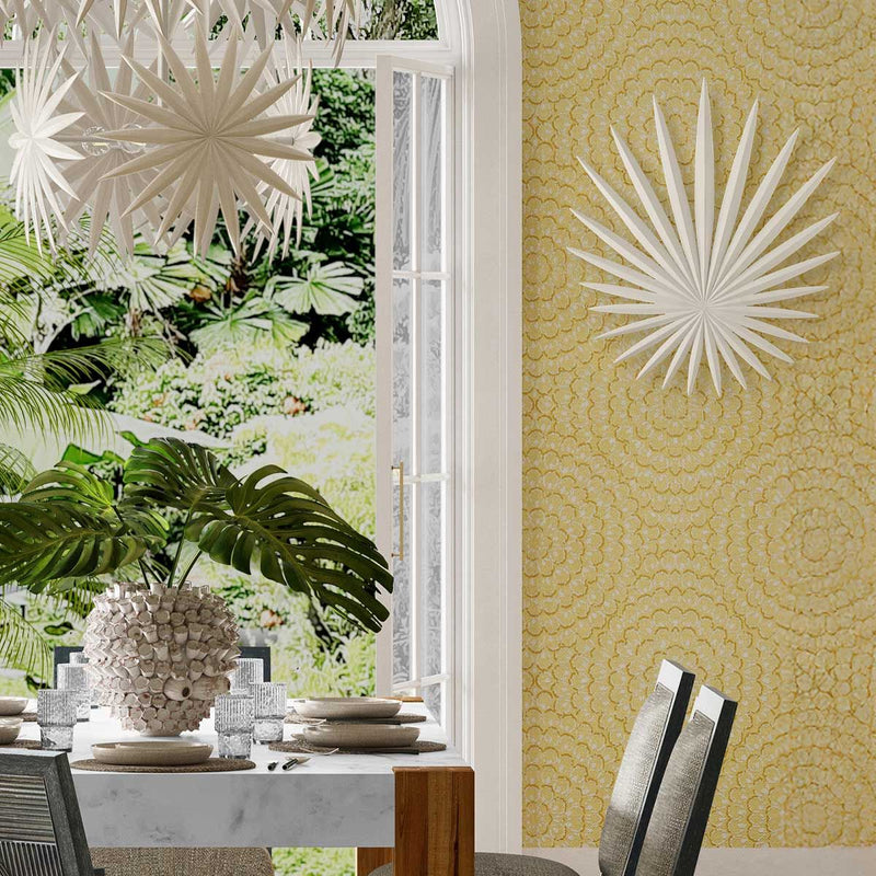 Bismarkia 3 lt Wandleuchte - Gesso Weiß (Neuheit)