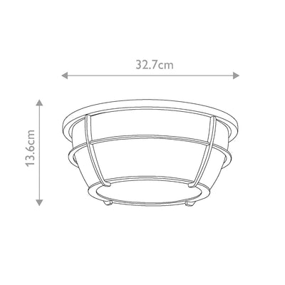 Chance 2 Light Flush - Chrom poliert