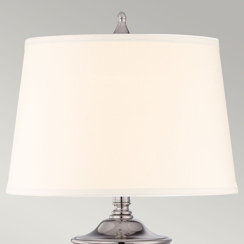 Dennison 1 Light Tischleuchte - Nickel poliert
