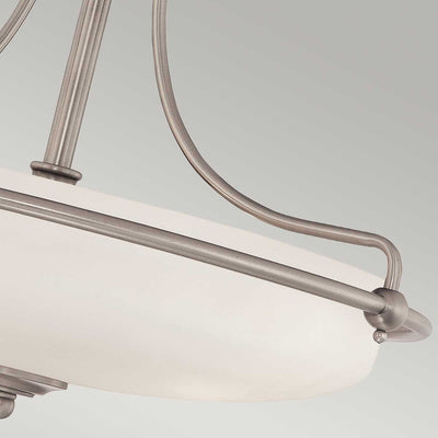 Griffin 3 Light Semi-Flush Light - Antique Nickel