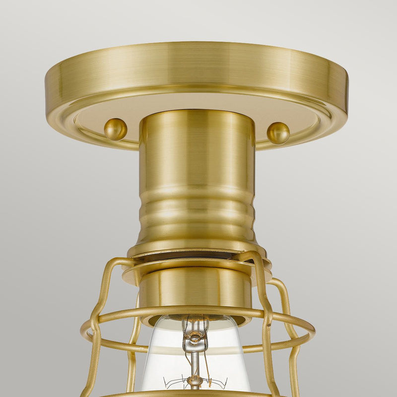 Mixon 1 Light Semi-Flush - Messing gebürstet (Neuheit) plus weitere Farben