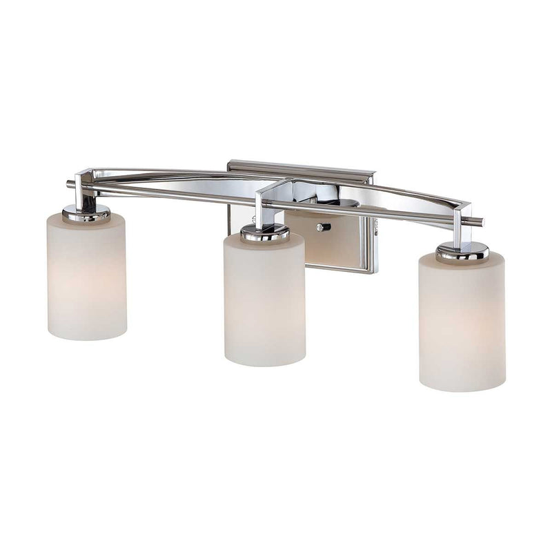 Taylor 3 Light Wandleuchte - Chrom poliert (Neuheit)