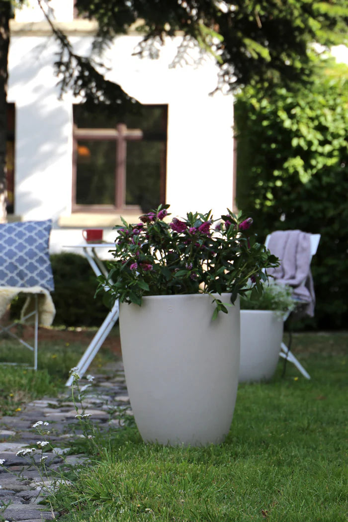LED Blumentopf Shining Curvy Pot M