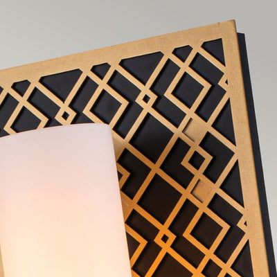 Ziggy 1 Wandleuchte - Gold lackiert und Silber (Neuheit)