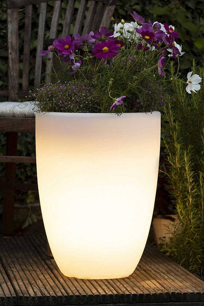 LED Blumentopf Shining Curvy Pot M - Clicklights Shop