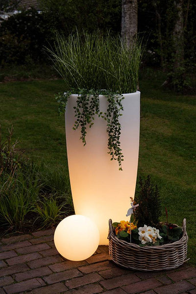 LED Blumentopf Shining Curvy Pot XL - Clicklights Shop