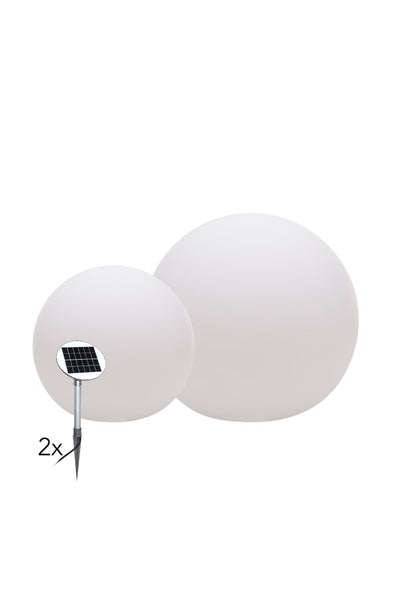 Kugelleuchten-Set "L" Shining Globe (40 & 50 cm) - Clicklights Shop