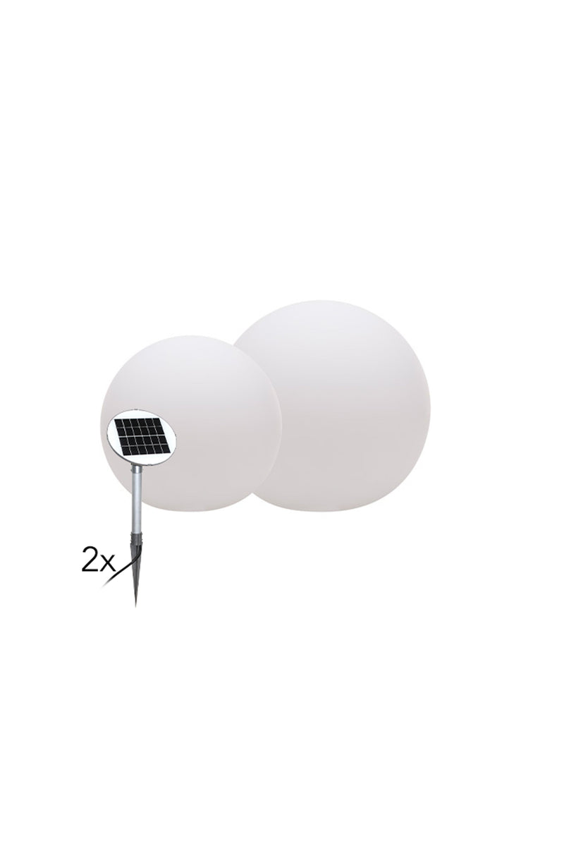 Kugelleuchten-Set "S" Shining Globe (30 & 40 cm) - Clicklights Shop