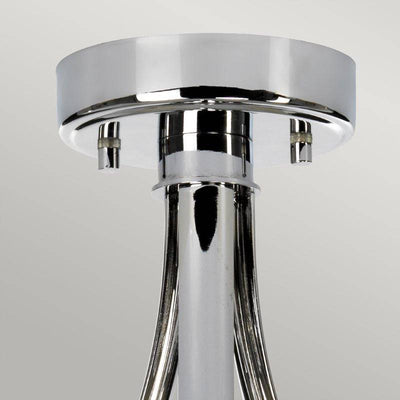 Falmouth 3 Light Semi Flush - Polished Chrome - Clicklights Shop