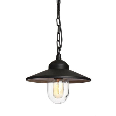 Klampenborg 1 Light Chain Lantern - Black - Clicklights Shop