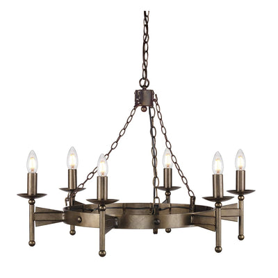 Cromwell 6 Light Chandelier - Clicklights Shop