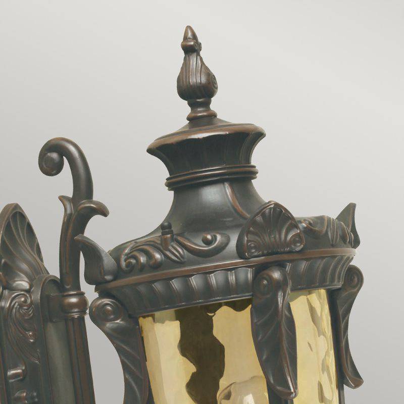 Philadelphia 1 Light Medium Wall Lantern - Old Bronze - Clicklights Shop