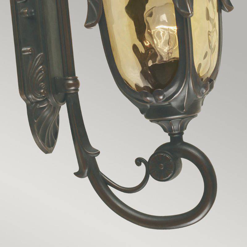 Philadelphia 1 Light Medium Wall Lantern - Old Bronze - Clicklights Shop
