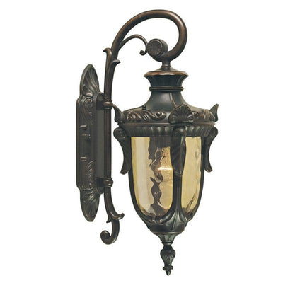Philadelphia 1 Light Small Down Wall Lantern - Old Bronze - Clicklights Shop