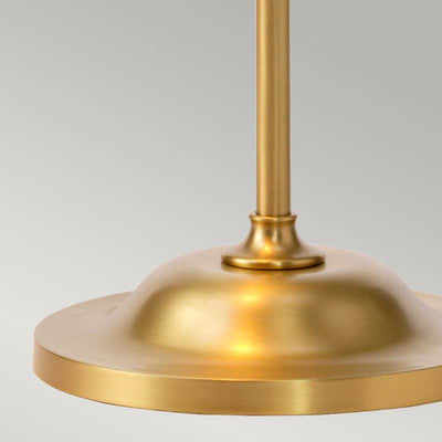 Provence 1 Light Floor Lamp - Aged Brass - Clicklights Shop