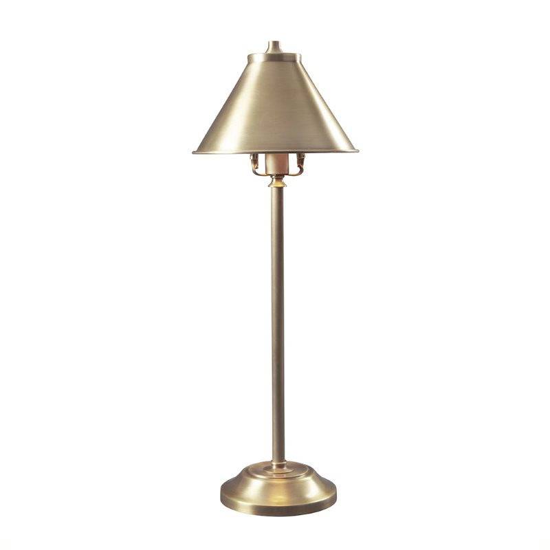 Provence 1 Light Stick Lamp - Aged Brass - Clicklights Shop