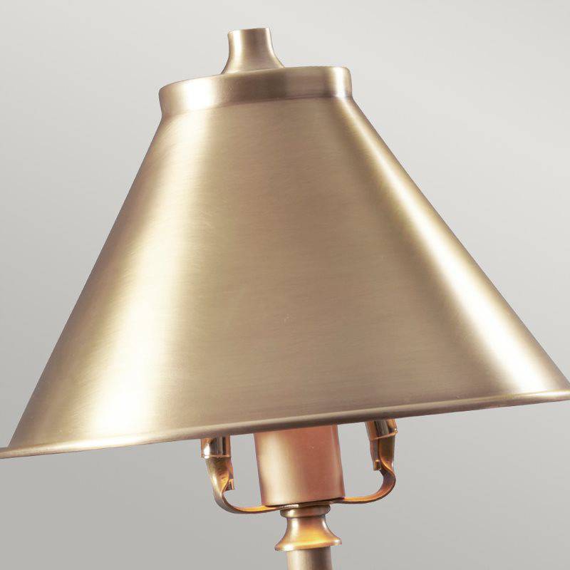 Provence 1 Light Stick Lamp - Aged Brass - Clicklights Shop