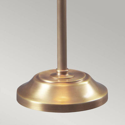 Provence 1 Light Stick Lamp - Aged Brass - Clicklights Shop