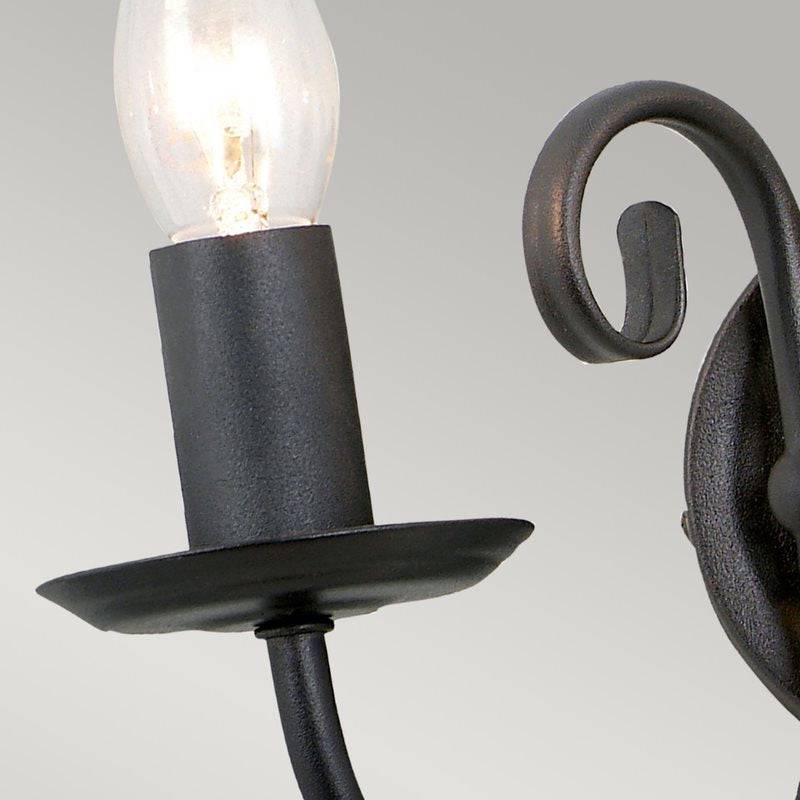 Artisan 2 Light Wall Light - Black - Clicklights Shop