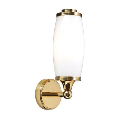 Eliot 1 Light Wall Light - Polished Brass - Clicklights Shop