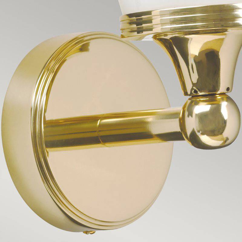 Eliot 1 Light Wall Light - Polished Brass - Clicklights Shop