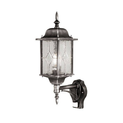 Wexford 1 Light Up Wall Lantern With PIR - Clicklights Shop