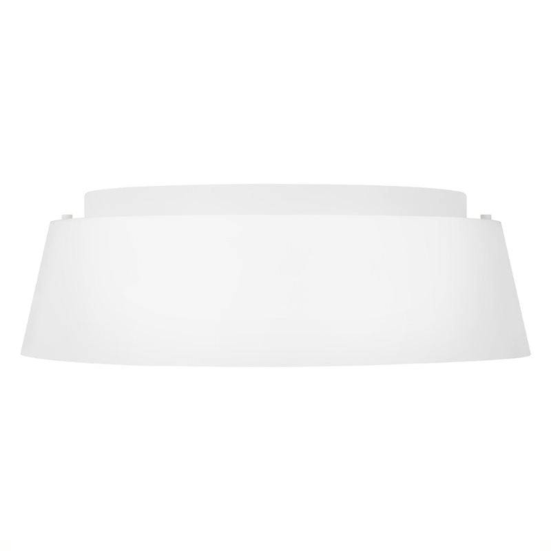 Asher 3 Light Flush Light - Matte White - Clicklights Shop