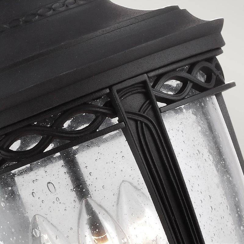 English Bridle 3 Light Large Chain Lantern - Black - Clicklights Shop