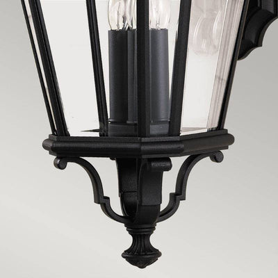 Cotswold Lane 3 Light Large Wall Lantern - Black - Clicklights Shop