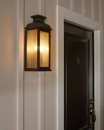 Pediment 2 Light Medium Wall Lantern - Clicklights Shop