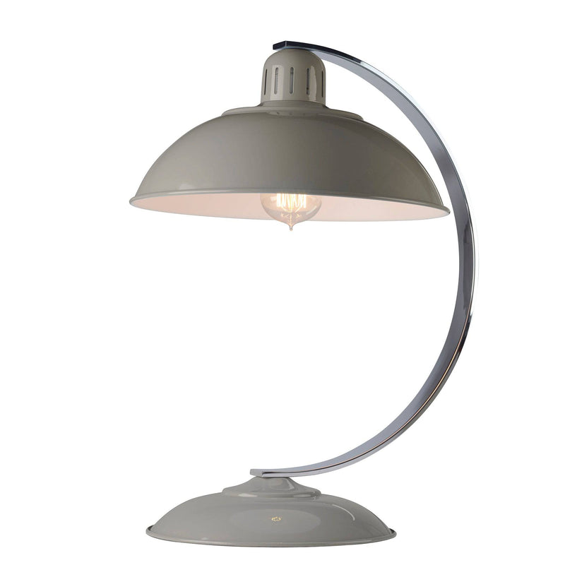 Franklin Tischlampe grau - Clicklights Shop